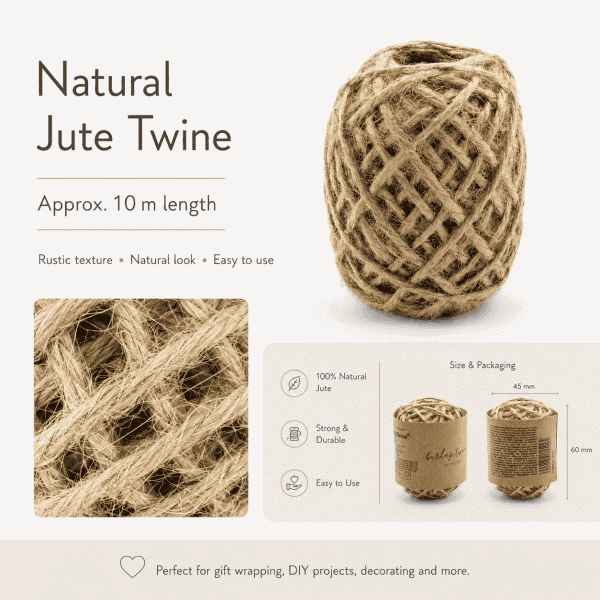 natural jute twine