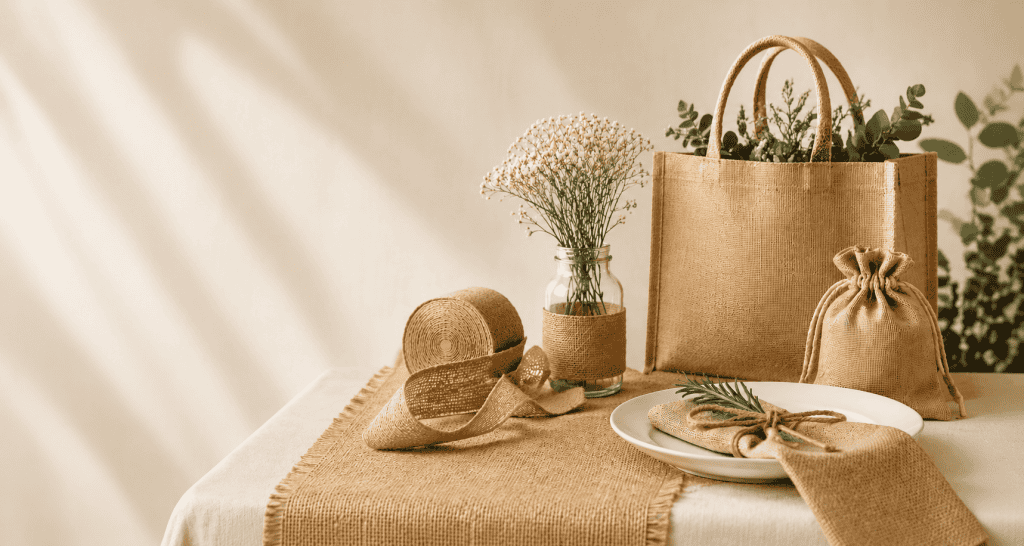 Sustainable Jute Material Benefits by EcoJutery